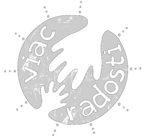 Logo sivé #viacradosti