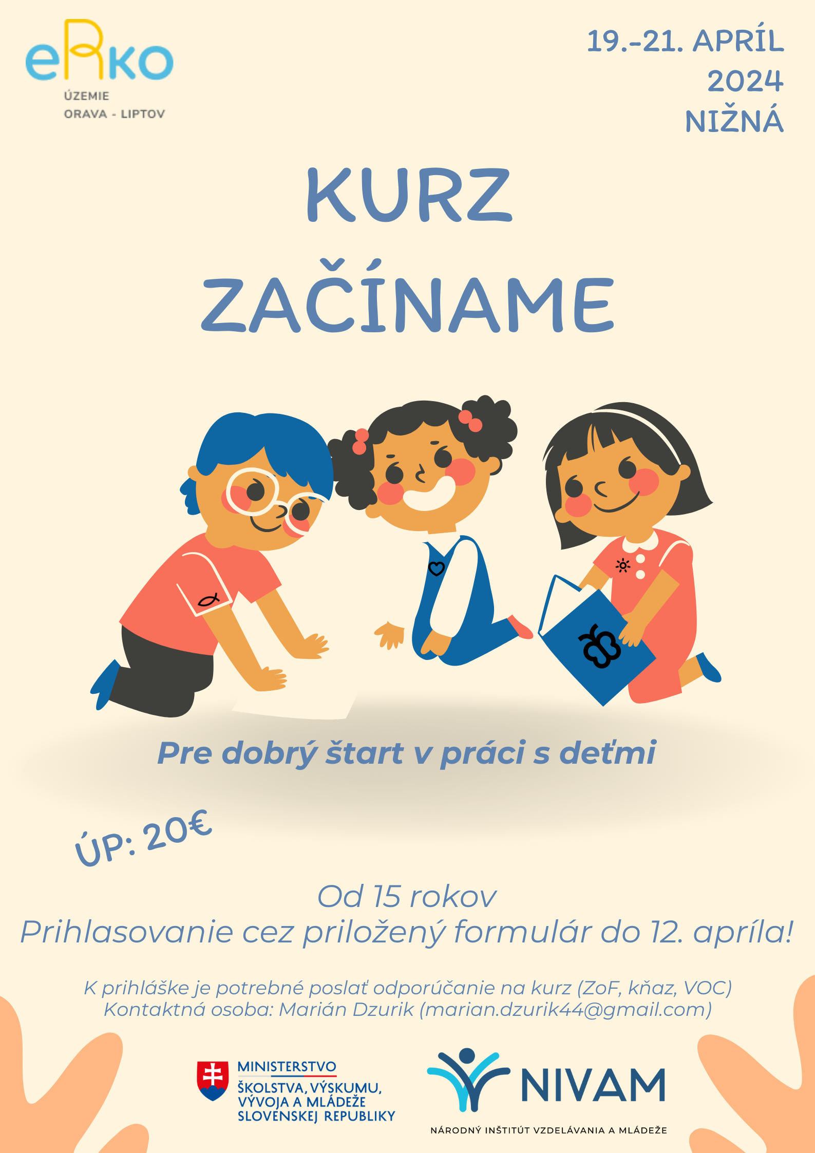 Kurz Začíname 2024